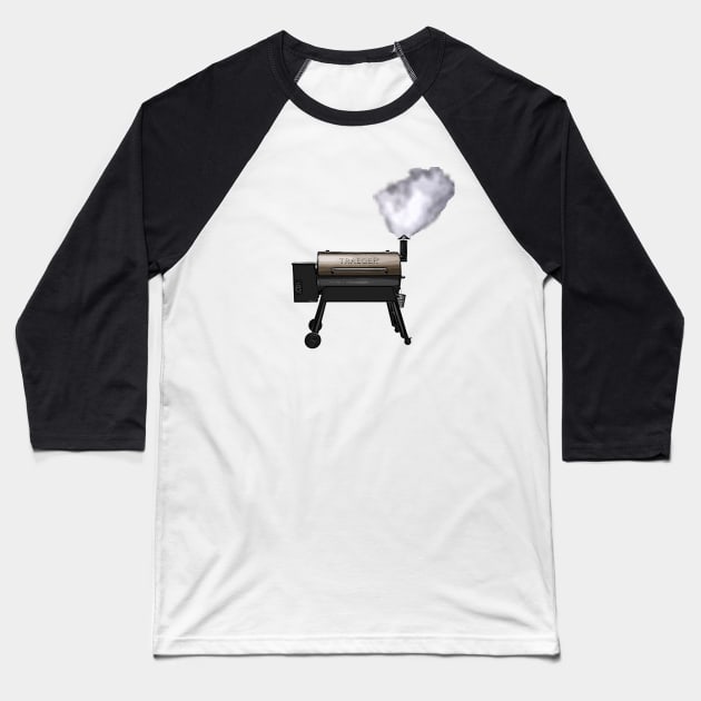 Traeger Grill Baseball T-Shirt by RoyalCougar